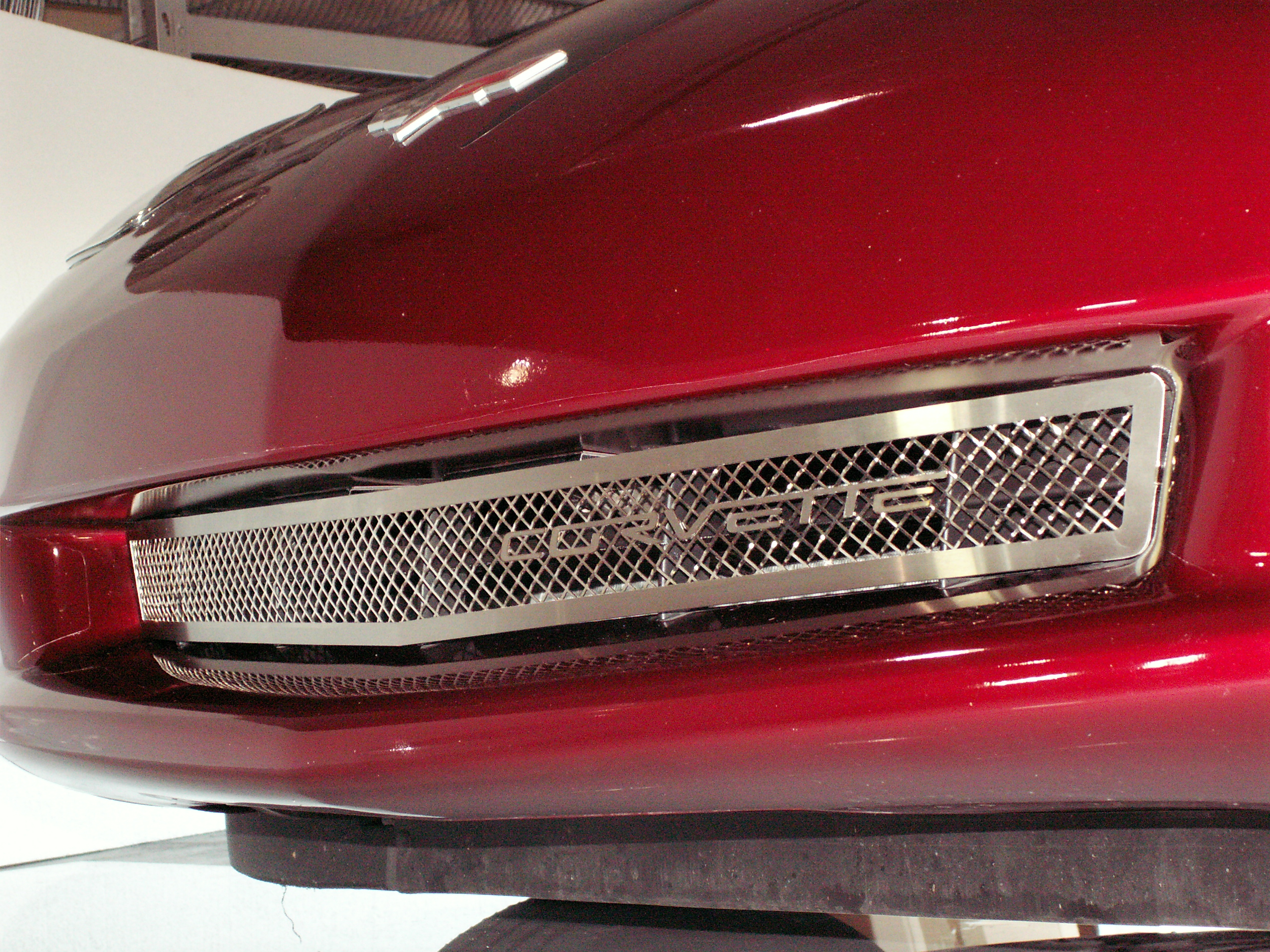 Corvette C6 2005-2013 Grille Laser Mesh Front  C6